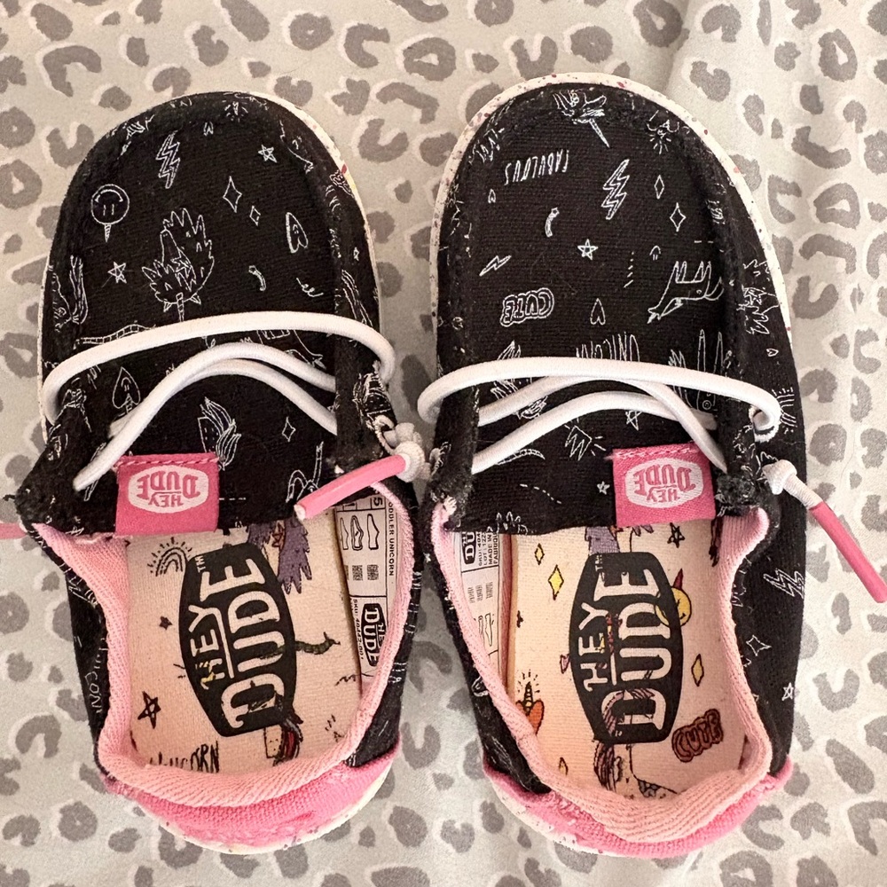 Hey Dude Infant Unicorn Shoes